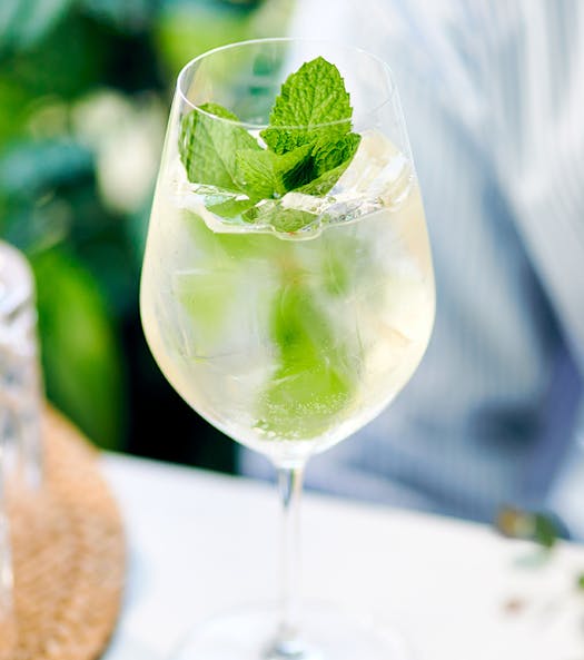 Refreshing summer cocktail